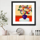 Taking In The Joy by Ruth Fromstein on GIANT ART - oranges floral bouquet