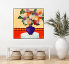 Taking In The Joy by Ruth Fromstein on GIANT ART - oranges floral bouquet