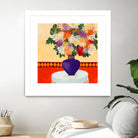 Taking In The Joy by Ruth Fromstein on GIANT ART - oranges floral bouquet