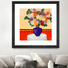 Taking In The Joy by Ruth Fromstein on GIANT ART - oranges floral bouquet