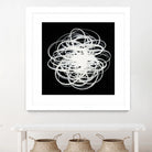 Scribbles I by KC Haxton on GIANT ART - black abstract