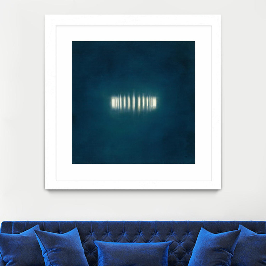 Light Ring II by KC Haxton on GIANT ART - white abstract