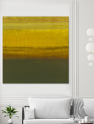 Sense I by Randy Hibberd on GIANT ART - green abstract