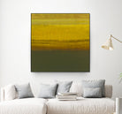 Sense I by Randy Hibberd on GIANT ART - green abstract