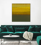 Sense I by Randy Hibberd on GIANT ART - green abstract