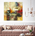 Instictual Beauty II by Randy Hibberd on GIANT ART - red abstract