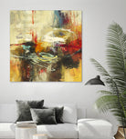 Instictual Beauty II by Randy Hibberd on GIANT ART - red abstract