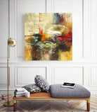 Instictual Beauty II by Randy Hibberd on GIANT ART - red abstract