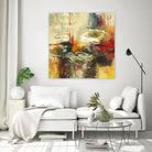 Instictual Beauty II by Randy Hibberd on GIANT ART - red abstract