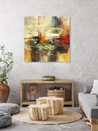 Instictual Beauty II by Randy Hibberd on GIANT ART - red abstract