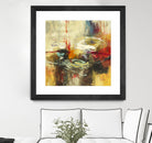 Instictual Beauty II by Randy Hibberd on GIANT ART - red abstract