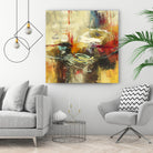 Instictual Beauty II by Randy Hibberd on GIANT ART - red abstract