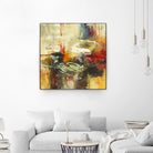 Instictual Beauty II by Randy Hibberd on GIANT ART - red abstract