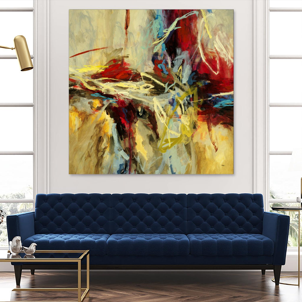 Edge by Randy Hibberd on GIANT ART - red abstract