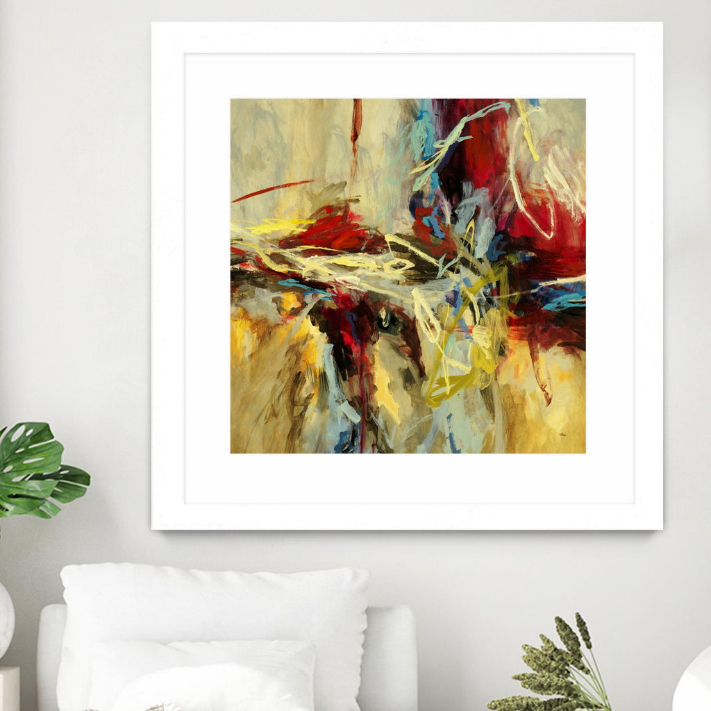 Edge by Randy Hibberd on GIANT ART - red abstract
