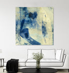 Blue Daze II by Randy Hibberd on GIANT ART - beige abstract