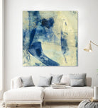 Blue Daze II by Randy Hibberd on GIANT ART - beige abstract