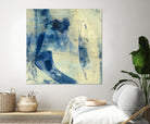 Blue Daze II by Randy Hibberd on GIANT ART - beige abstract