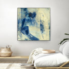 Blue Daze II by Randy Hibberd on GIANT ART - beige abstract