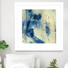 Blue Daze II by Randy Hibberd on GIANT ART - beige abstract
