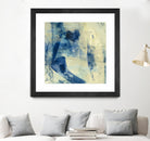 Blue Daze II by Randy Hibberd on GIANT ART - beige abstract