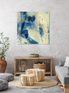 Blue Daze II by Randy Hibberd on GIANT ART - beige abstract