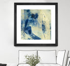 Blue Daze II by Randy Hibberd on GIANT ART - beige abstract