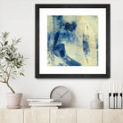 Blue Daze II by Randy Hibberd on GIANT ART - beige abstract