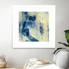 Blue Daze II by Randy Hibberd on GIANT ART - beige abstract