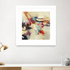 Positive Energy I by Randy Hibberd on GIANT ART - beige abstract