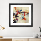 Positive Energy I by Randy Hibberd on GIANT ART - beige abstract