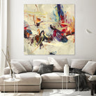 Positive Energy III by Randy Hibberd on GIANT ART - pink abstract