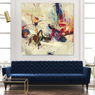 Positive Energy III by Randy Hibberd on GIANT ART - pink abstract