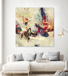 Positive Energy III by Randy Hibberd on GIANT ART - pink abstract