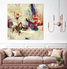 Positive Energy III by Randy Hibberd on GIANT ART - pink abstract