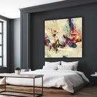 Positive Energy III by Randy Hibberd on GIANT ART - pink abstract