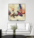 Positive Energy III by Randy Hibberd on GIANT ART - pink abstract