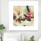 Positive Energy III by Randy Hibberd on GIANT ART - pink abstract