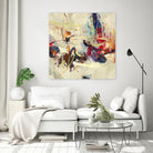 Positive Energy III by Randy Hibberd on GIANT ART - pink abstract