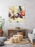 Positive Energy III by Randy Hibberd on GIANT ART - pink abstract