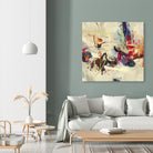 Positive Energy III by Randy Hibberd on GIANT ART - pink abstract