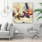 Positive Energy III by Randy Hibberd on GIANT ART - pink abstract