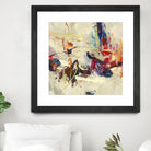 Positive Energy III by Randy Hibberd on GIANT ART - pink abstract