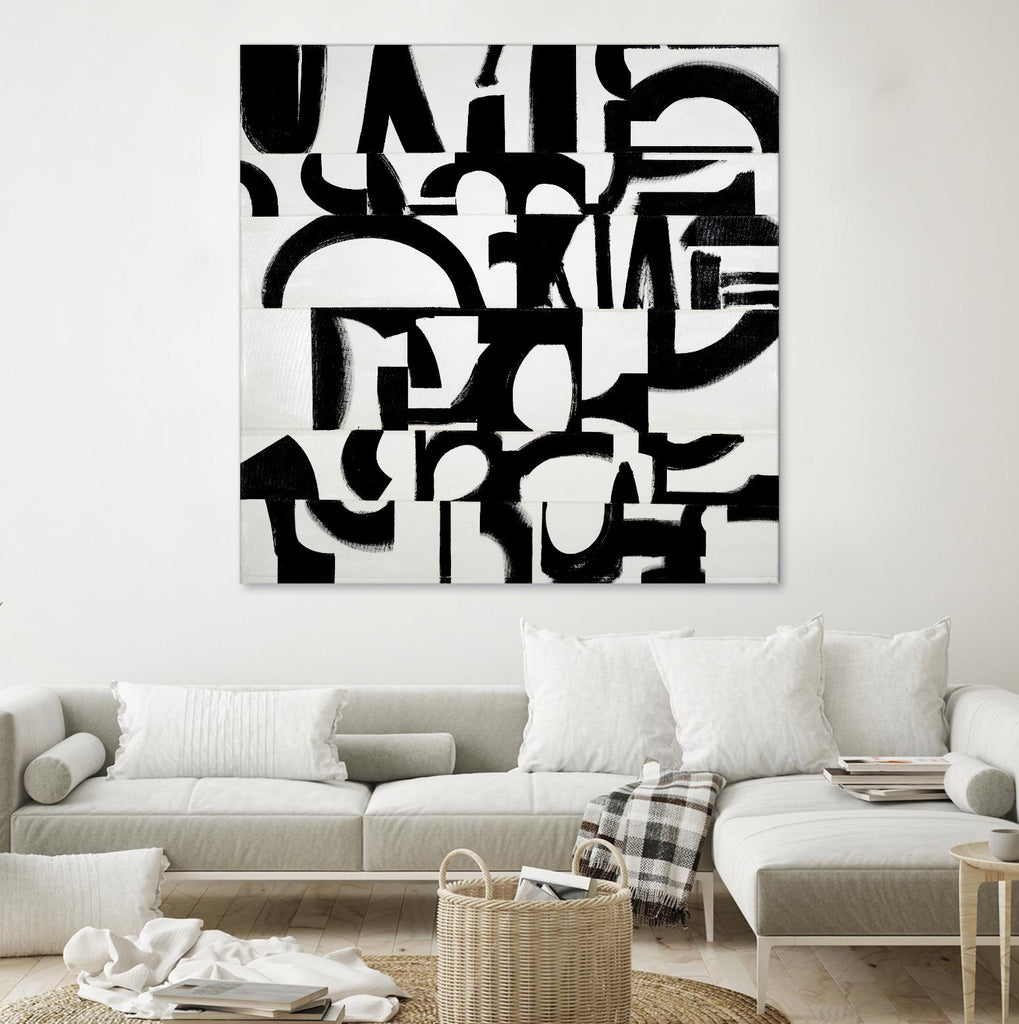 Prosperous Element by Randy Hibberd on GIANT ART - white abstract