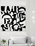 Prosperous Element by Randy Hibberd on GIANT ART - white abstract