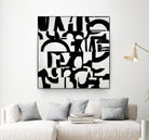 Prosperous Element by Randy Hibberd on GIANT ART - white abstract