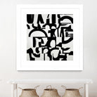 Prosperous Element by Randy Hibberd on GIANT ART - white abstract