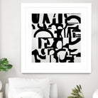 Prosperous Element by Randy Hibberd on GIANT ART - white abstract