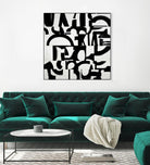 Prosperous Element by Randy Hibberd on GIANT ART - white abstract