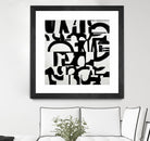 Prosperous Element by Randy Hibberd on GIANT ART - white abstract